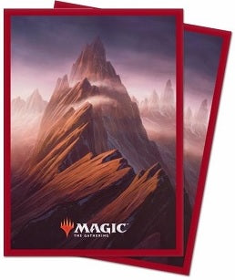 MTG Unstable Lands Mountain 100ct Deck Protectors Ultra Pro    | Red Claw Gaming