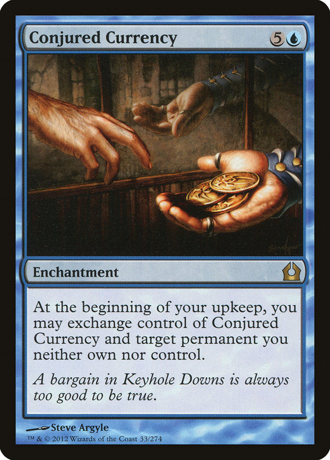 Conjured Currency [Return to Ravnica] MTG Single Magic: The Gathering    | Red Claw Gaming