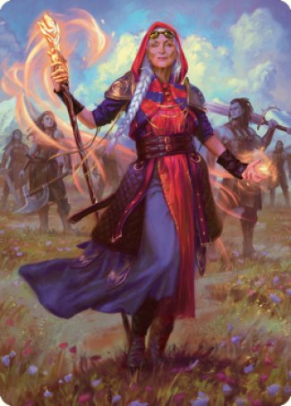 Jaya, Fiery Negotiator Art Card 1 [Dominaria United Art Series] MTG Single Magic: The Gathering    | Red Claw Gaming