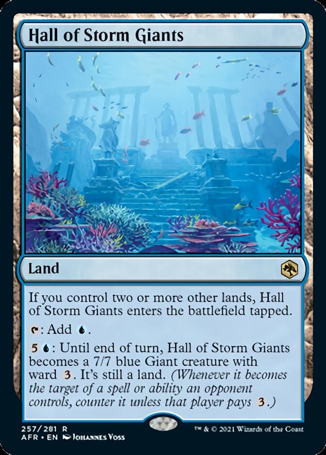 Hall of Storm Giants [Dungeons & Dragons: Adventures in the Forgotten Realms] MTG Single Magic: The Gathering    | Red Claw Gaming