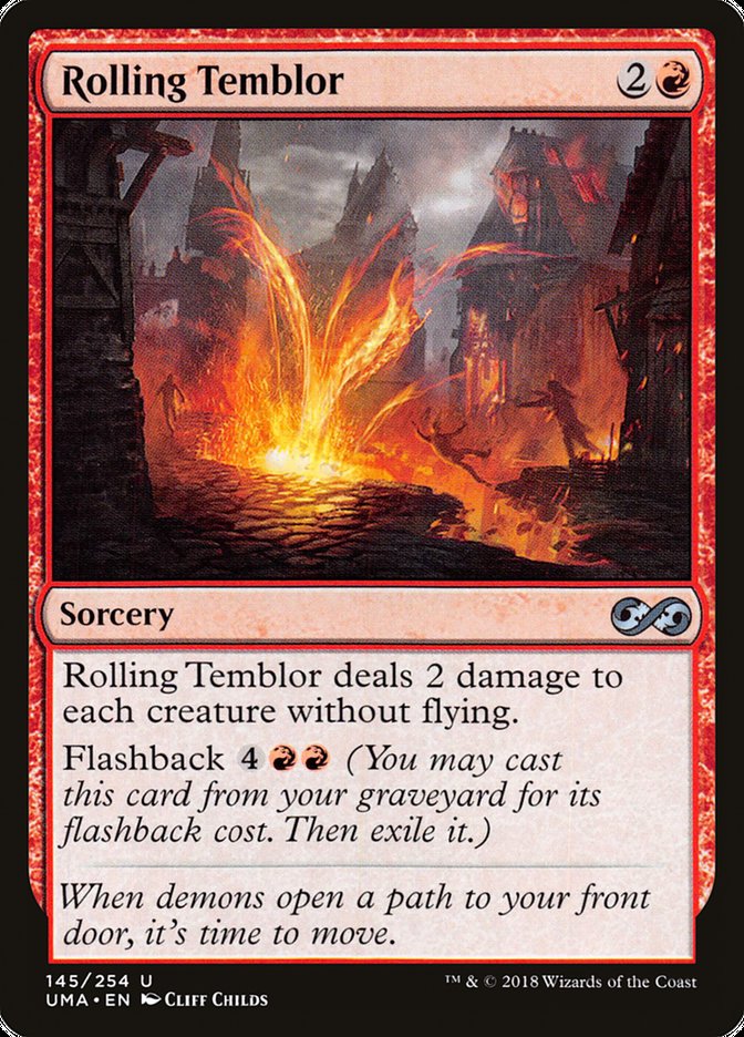 Rolling Temblor [Ultimate Masters] MTG Single Magic: The Gathering    | Red Claw Gaming