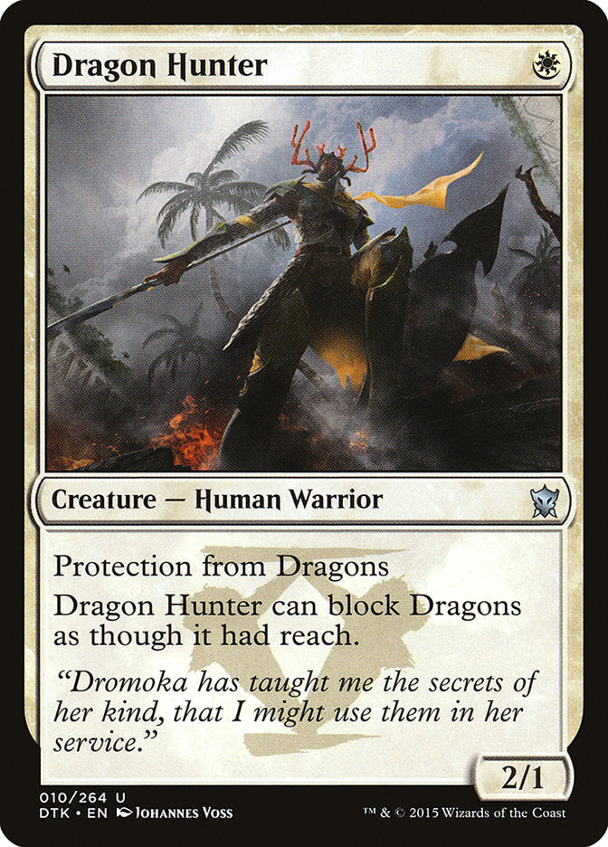 Dragon Hunter [Dragons of Tarkir] MTG Single Magic: The Gathering    | Red Claw Gaming