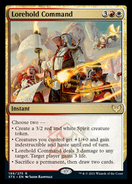 Lorehold Command [Strixhaven: School of Mages] MTG Single Magic: The Gathering    | Red Claw Gaming