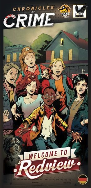 Chronicles Of Crime Welcome to Redview Board Games Lucky Duck Games    | Red Claw Gaming