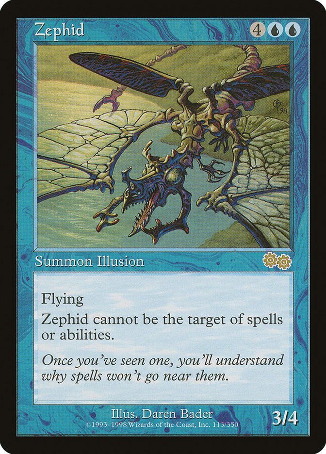 Zephid [Urza's Saga] MTG Single Magic: The Gathering    | Red Claw Gaming
