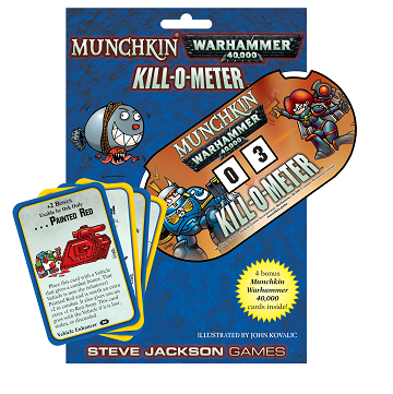 Munchkin Warhammer 40000 Kill-O-Meter Board Games Steve Jackson    | Red Claw Gaming