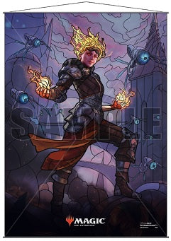Wall Scroll MTG Stained Glass Chandra Wall Scroll Ultra Pro    | Red Claw Gaming