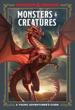 Dungeons and Dragons Young Adventurer's Guide Monsters and Creatures D&D Book Wizards of the Coast    | Red Claw Gaming