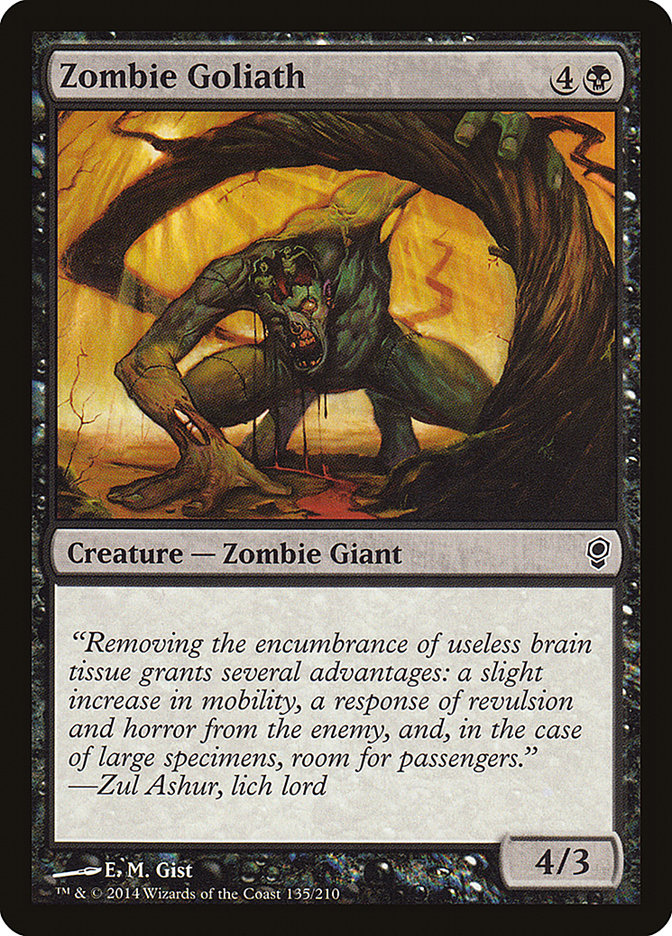 Zombie Goliath [Conspiracy] MTG Single Magic: The Gathering    | Red Claw Gaming