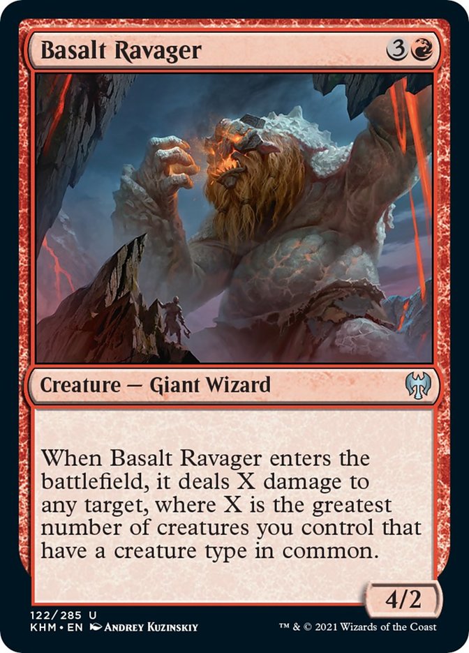 Basalt Ravager [Kaldheim] MTG Single Magic: The Gathering    | Red Claw Gaming