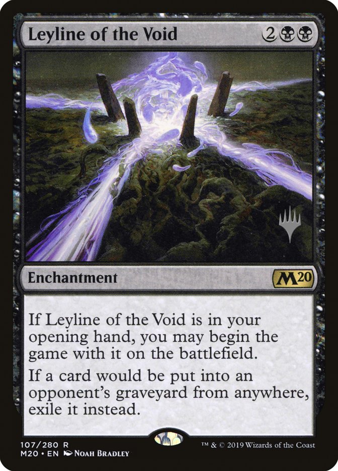 Leyline of the Void (Promo Pack) [Core Set 2020 Promos] MTG Single Magic: The Gathering    | Red Claw Gaming