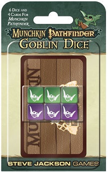 Munchkin Pathfinder Goblin Dice Board Game Steve Jackson    | Red Claw Gaming