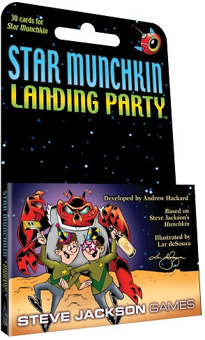 Star Munchkin Landing Party Board Game Steve Jackson    | Red Claw Gaming
