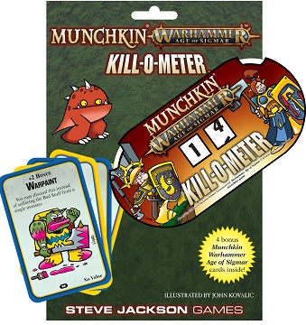 Age of Sigmar Munchkin Kill O Meter Board Game Steve Jackson    | Red Claw Gaming