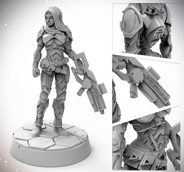 Starfinder Masterclass Mini - Elf Operative Starfinder Paizo    | Red Claw Gaming