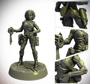 Starfinder Masterclass Mini - Luwazi Elsebo Starfinder Paizo    | Red Claw Gaming