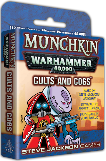 Munchkin 40k: Cults and Cogs Board Games Steve Jackson    | Red Claw Gaming