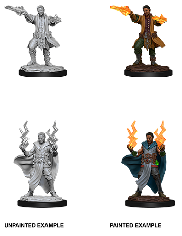 D&D Nolzur's Marvelous Miniatures: Human Sorcerer Minatures Wizkids Games    | Red Claw Gaming