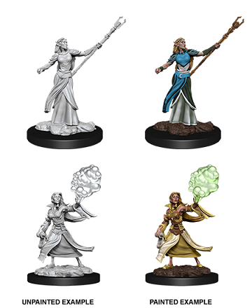 D&D Nolzur's Marvelous Miniatures: Elf Sorcerer Minatures Wizkids Games    | Red Claw Gaming