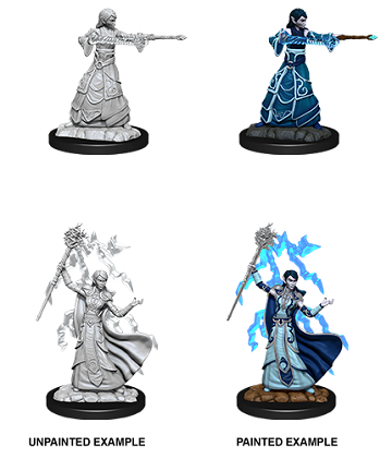 D&D Nolzur's Marvelous Miniatures: Elf Wizard Minatures Wizkids Games    | Red Claw Gaming