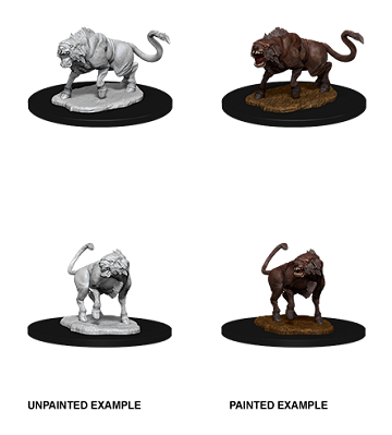 D&D Nolzur's Marvelous Miniatures: Leucrotta Minatures Wizkids Games    | Red Claw Gaming