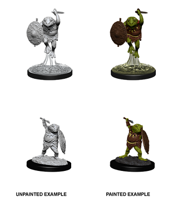 D&D Nolzur's Marvelous Miniatures: Bullywug Minatures Wizkids Games    | Red Claw Gaming