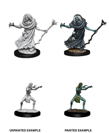 D&D Nolzur's Marvelous Miniatures: Sea Hag and Bheur Hag Minatures Wizkids Games    | Red Claw Gaming
