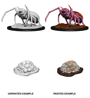 D&D Nolzur's Marvelous Miniatures: Giant Spider/Egg Clutch Minatures Wizkids Games    | Red Claw Gaming