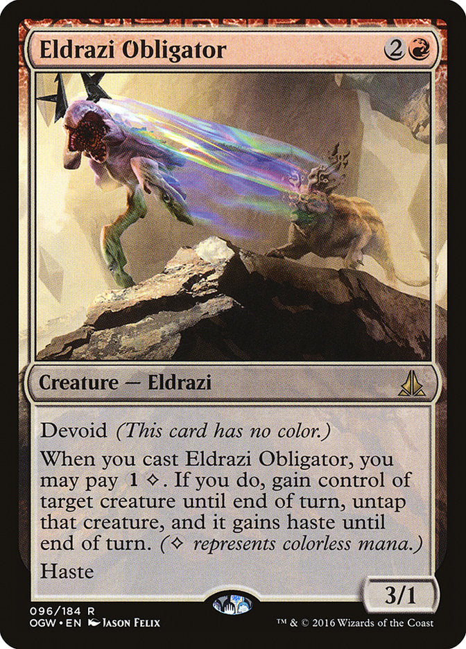Eldrazi Obligator [Oath of the Gatewatch] MTG Single Magic: The Gathering    | Red Claw Gaming