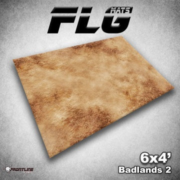 FLG Mat, Badlands 2, 6x4 Gaming Mat FLG    | Red Claw Gaming