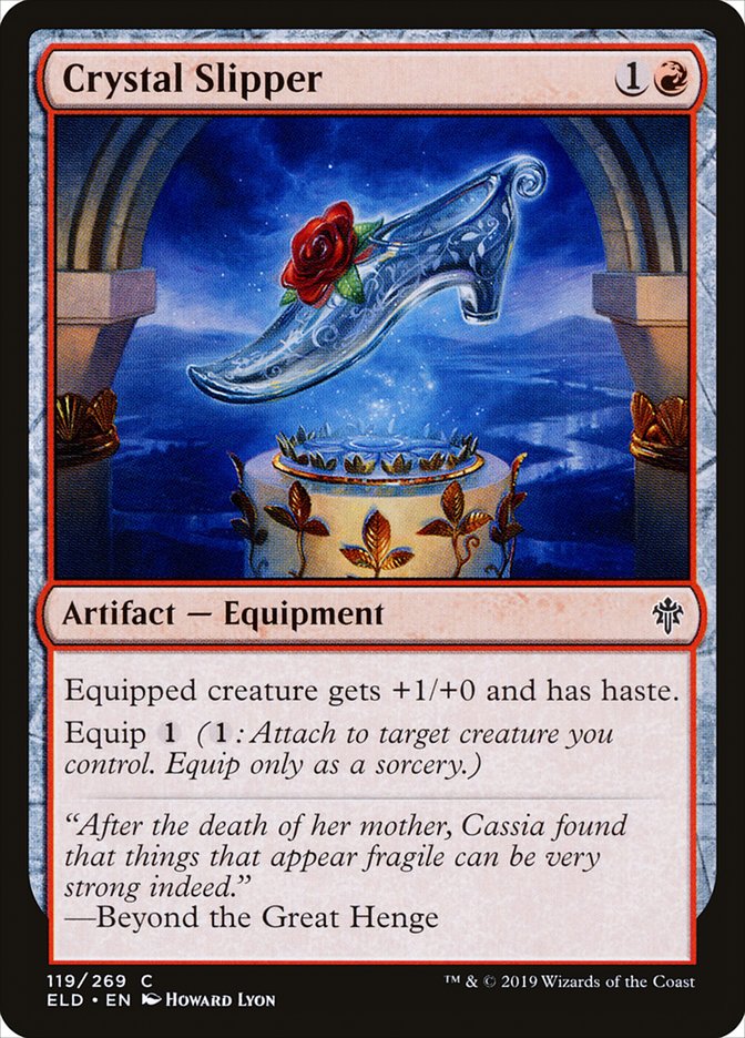 Crystal Slipper [Throne of Eldraine] MTG Single Magic: The Gathering    | Red Claw Gaming