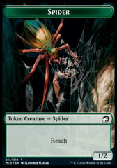 Clue // Spider Double-Sided Token [Innistrad: Midnight Hunt Tokens] MTG Single Magic: The Gathering    | Red Claw Gaming