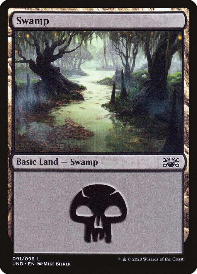 Swamp (91) [Unsanctioned] MTG Single Magic: The Gathering    | Red Claw Gaming