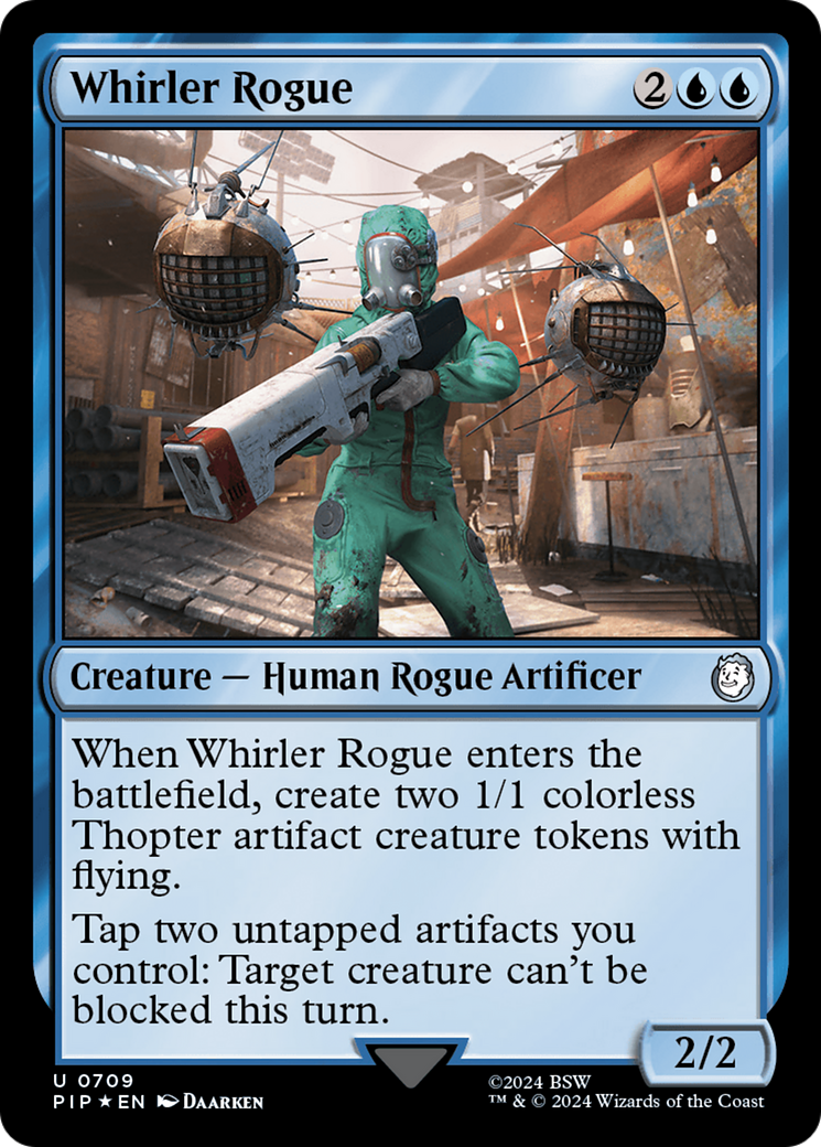 Whirler Rogue (Surge Foil) [Fallout] MTG Single Magic: The Gathering    | Red Claw Gaming