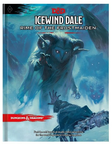 D&D ICEWIND DALE RIME OF THE FROSTMAIDEN D&D Book Wizards of the Coast    | Red Claw Gaming