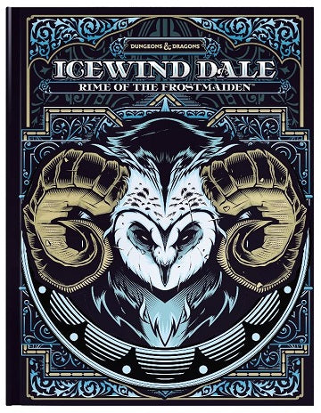 D&D ICEWIND DALE RIME OF THE FROSTMAIDEN Alternate Cover D&D Book Wizards of the Coast    | Red Claw Gaming