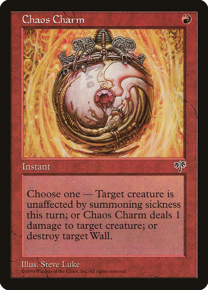 Chaos Charm [Mirage] MTG Single Magic: The Gathering    | Red Claw Gaming