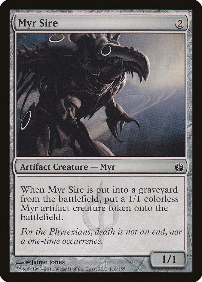 Myr Sire [Mirrodin Besieged] MTG Single Magic: The Gathering    | Red Claw Gaming