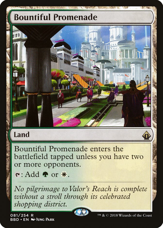 Bountiful Promenade [Battlebond] MTG Single Magic: The Gathering    | Red Claw Gaming