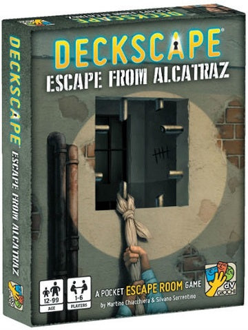 Deckscape Escape From Alcatraz Board Games Universal DIstribution    | Red Claw Gaming