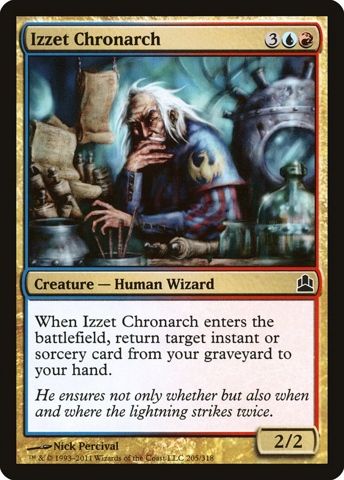 Izzet Chronarch [Commander 2011] MTG Single Magic: The Gathering    | Red Claw Gaming