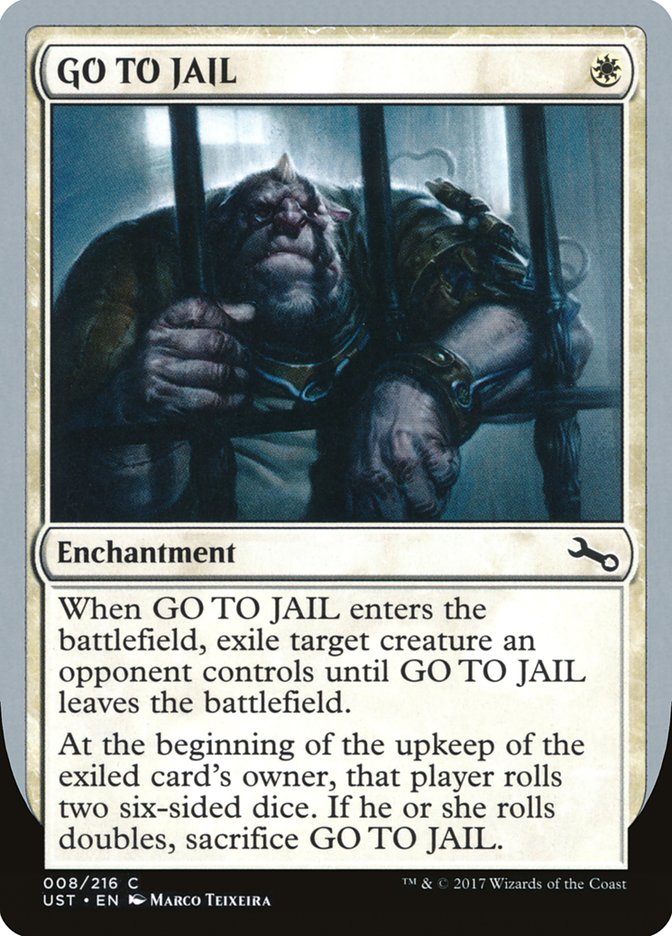 GO TO JAIL [Unstable] MTG Single Magic: The Gathering    | Red Claw Gaming