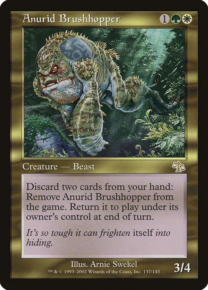 Anurid Brushhopper [Judgment] MTG Single Magic: The Gathering    | Red Claw Gaming