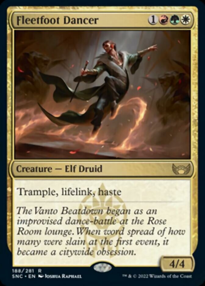 Fleetfoot Dancer [Streets of New Capenna] MTG Single Magic: The Gathering    | Red Claw Gaming