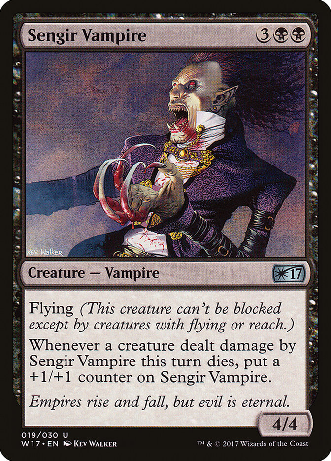 Sengir Vampire [Welcome Deck 2017] MTG Single Magic: The Gathering    | Red Claw Gaming