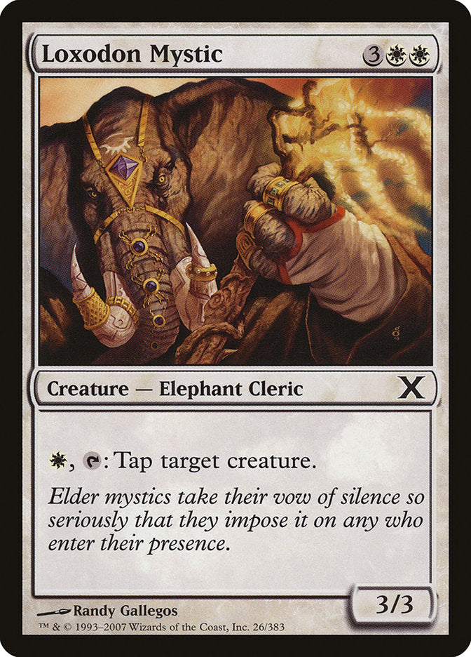 Loxodon Mystic [Tenth Edition] MTG Single Magic: The Gathering    | Red Claw Gaming