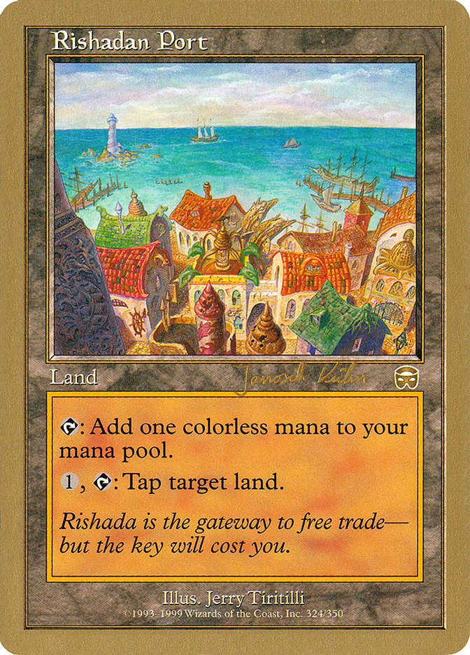 Rishadan Port (Janosch Kuhn) [World Championship Decks 2000] MTG Single Magic: The Gathering    | Red Claw Gaming