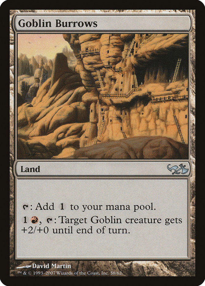 Goblin Burrows [Duel Decks: Elves vs. Goblins] MTG Single Magic: The Gathering    | Red Claw Gaming