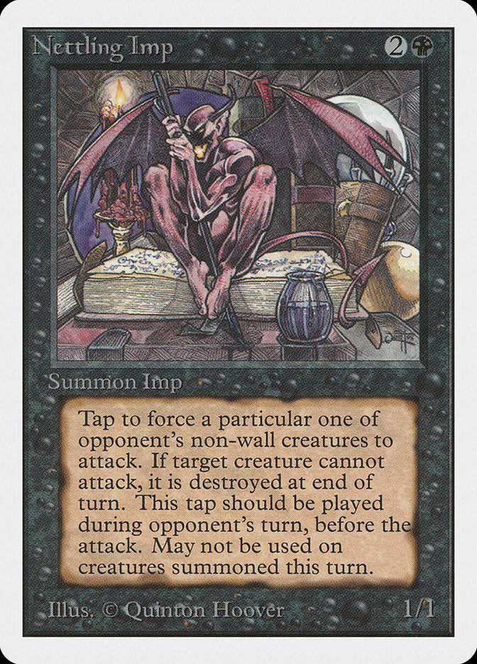 Nettling Imp [Unlimited Edition] MTG Single Magic: The Gathering    | Red Claw Gaming