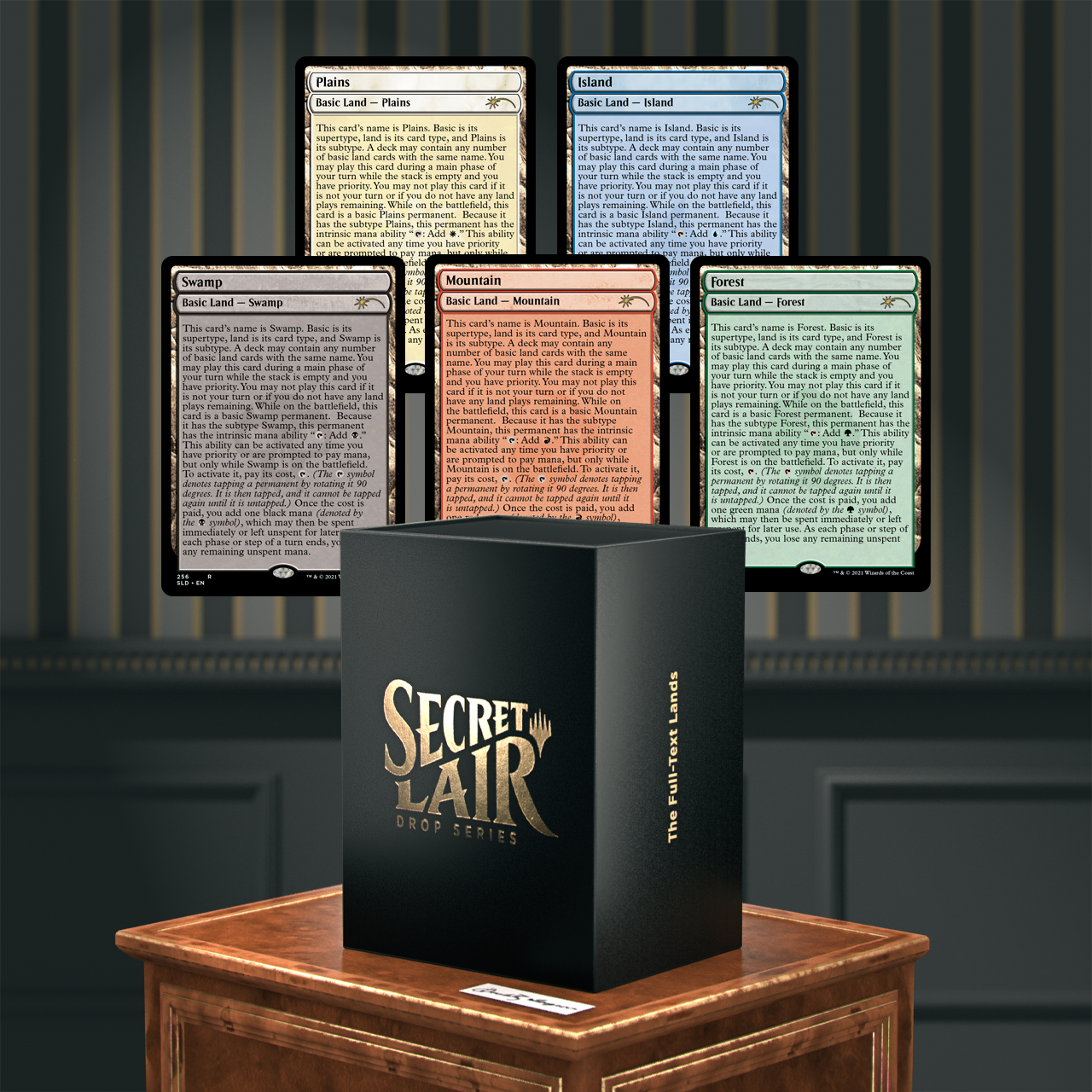 Secret Lair Full Text Land Sealed Magic the Gathering Wizards of the Coast    | Red Claw Gaming